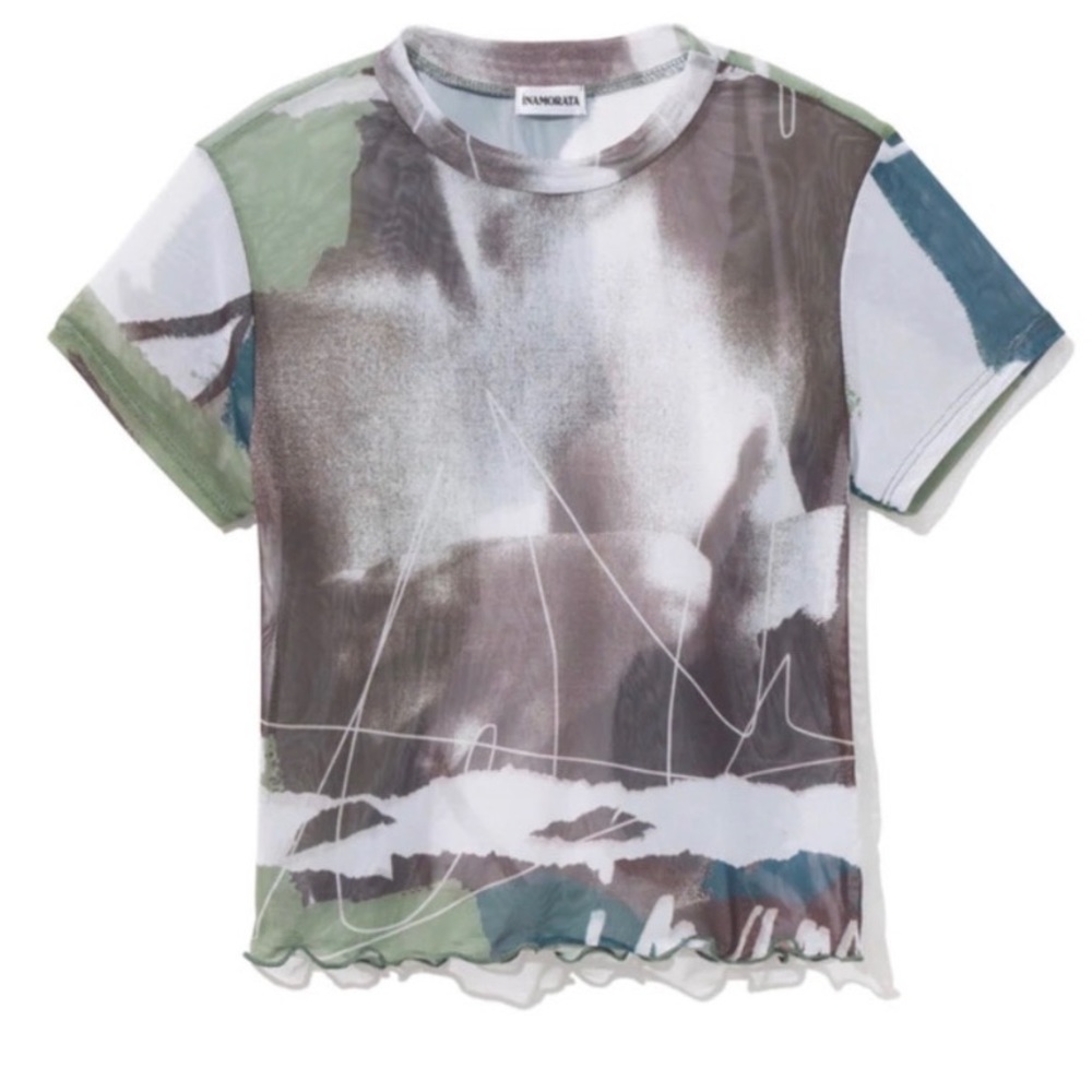 INAMORATA Em Rata mesh top NWT